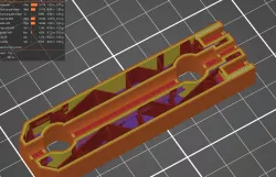 Modified arms for machine screws