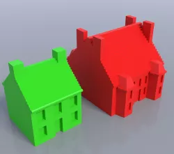 Monopoly House and Hotel