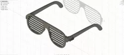 Party Glasses I <3 U/I Love You