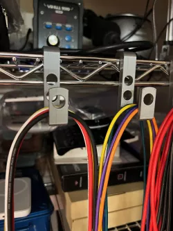 Patch Cable Hooks for wire shelves and tool box