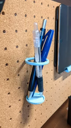 Pegboard Pen Holder
