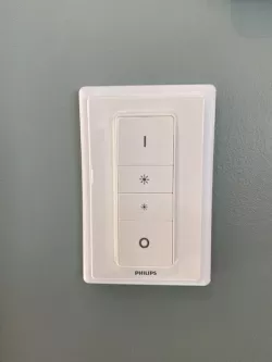 Philips HUE dimmer switch cover adapter for ELKO