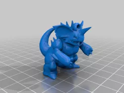 Pokemon Nidoking keychain