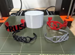 Print Flat Bracelets | Thermoformed 3D Prints