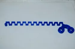 Prusa I3 heatbed wire guide 
