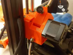 Prusa MINI+ extruder with filament sensor