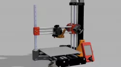 Prusa MINI linear guide on the loose side
