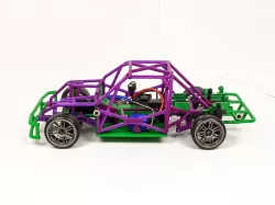 RC Car - 1:10 RC tube drift car (test part)