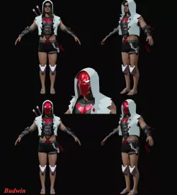 Red Ronin Full Armor Set