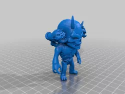 Revenant (Doom 64 OC) | Mini-figure