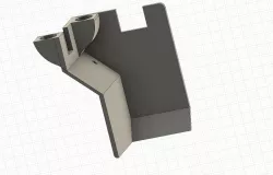 Right Magnetic Corner Cover Prusa Box by Printer Box (top-rear-right)
