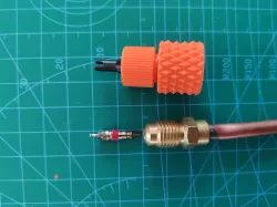Schrader valve tool
