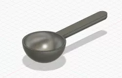 Scoop for household for example laundry washing powder, wheat, sugar or similar
