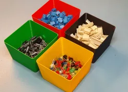 Small stackable storage box (parametric)