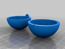 Snap together pokeball