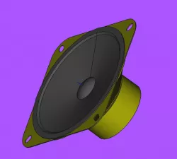 speaker 10cm (step file)