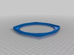 Speaker frame
