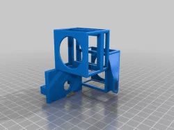 Spider Head and Mini Sherpa extruder supports