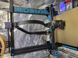 Sprite Ribbon Cable Support and Filament Runout Sensor Mount
