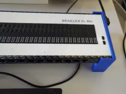 Stand for Papenmeier Brailex EL 80c braille display