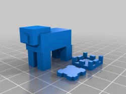 Technoblade Memorial Figurine [Two Versions]