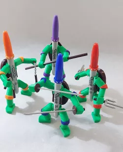 Teenage Mutant Ninja Sharpies