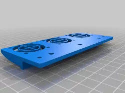 Tripple fan holder