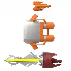 (Updated) Bionicle Heroes Jaller's Weapons Pack