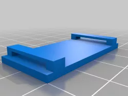 Velcro strap holder for cable organization