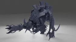 Xeno Launcher Alien Bug with Gun