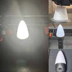 Zebralight SC700d flashlight cone diffuser