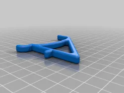 1" Pegboard Hook