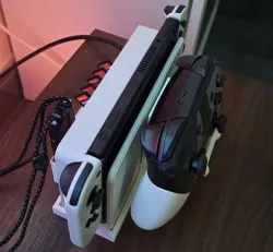 3 in 1 Switch Dock (Pro Controller, Straps, Game cards) Holder