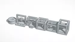 3D Printer Chess Set