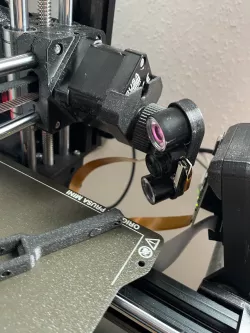 Adjustable camera mount for Prusa Mini