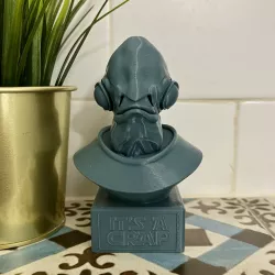 Admiral Ackbar bust - "It's A Crap"