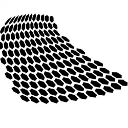 Airbrush stencil ST-SF003-distorted-honeycomb-paint-hobby-stencil