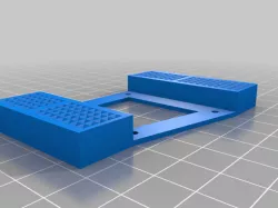 Arduino Uno 3D Printed Breadboard Connection