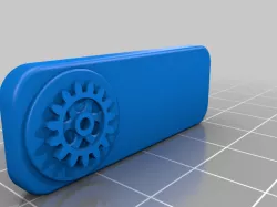 Artificer Nameplate for 28mm miniature stand
