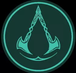 Assassin's Creed Valhalla Logo Coaster