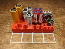 Battery Holders - Gridfinity