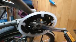 STL file Bicycle Crank Protector / Protector de Bielas Bicicleta 🚲・3D  printing design to download・Cults
