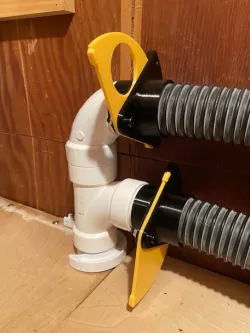 Blast Gate. 1.5 inch SCH 40 pipe. Workshop Dust Collection