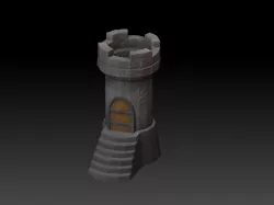 Castle Tower Planter