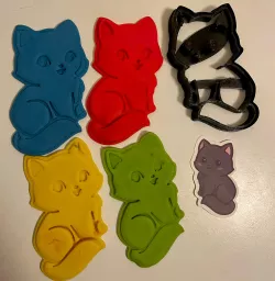 Cat cookie cutter