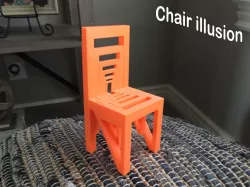 Chair illusion