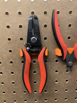 CHP Strippers pegboard holder
