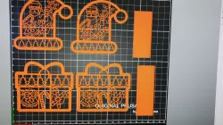 Christmas napkin holders
