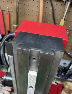 Column cover for Sieg X2 mini mill