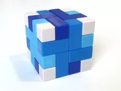 Convolution - Interlocking puzzle by Stewart Coffin (STC #30)